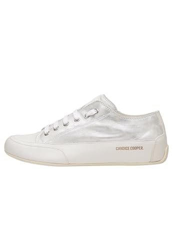 Candice Cooper Rock S, Damenschuhe mit Schnürsenkeln, Weiß-Silber, EU im Sale